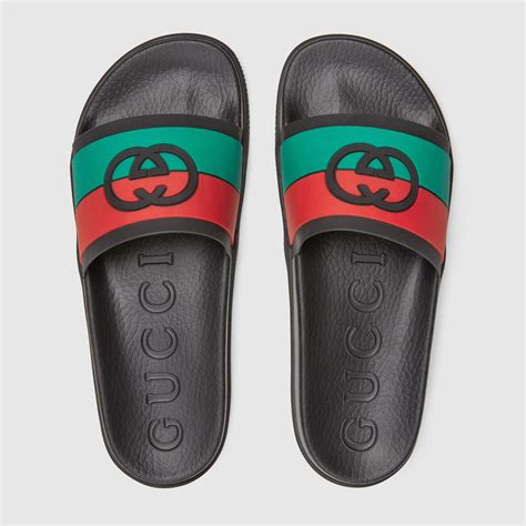 men gucci slide sandals|gucci women's slides clearance sale.